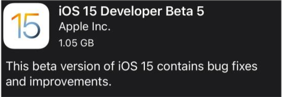 五营苹果手机维修分享如何升级到iOS15.0 beta5 