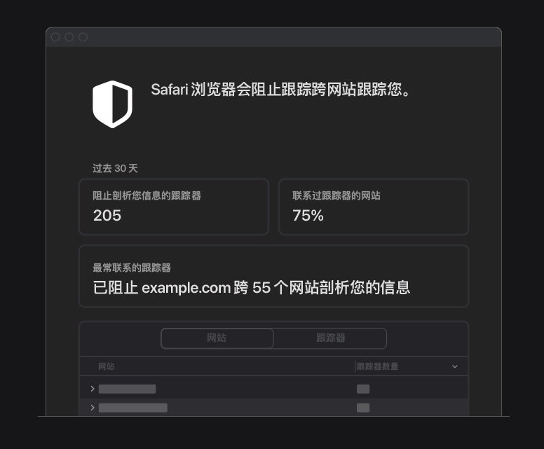 五营苹果手机维修分享如何在 Safari 浏览器中查看和打开隐私报告 